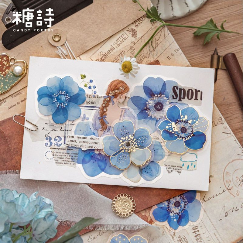 40 Sheets Vintage Gorgeous Flo - огляд і ціна Gold Foil Flakes