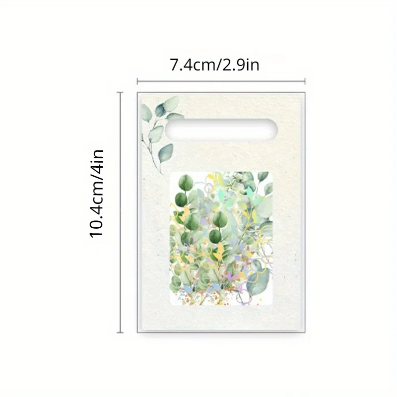 Vintage Botanical Sticker Flak - огляд і ціна Gold Foil Flakes