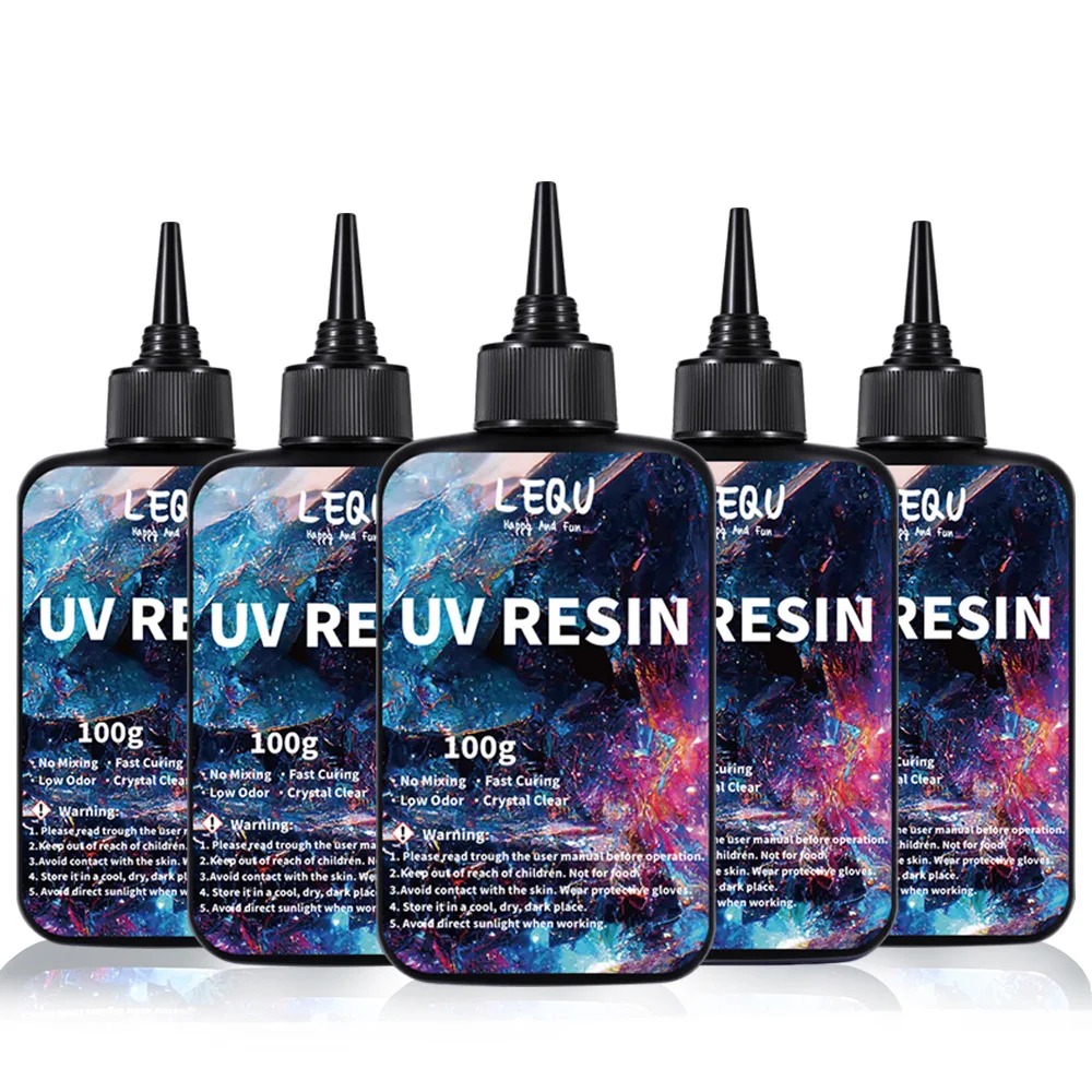 100g UV resin transparent hard - огляд і ціна Epoxy Uv Resin Kit