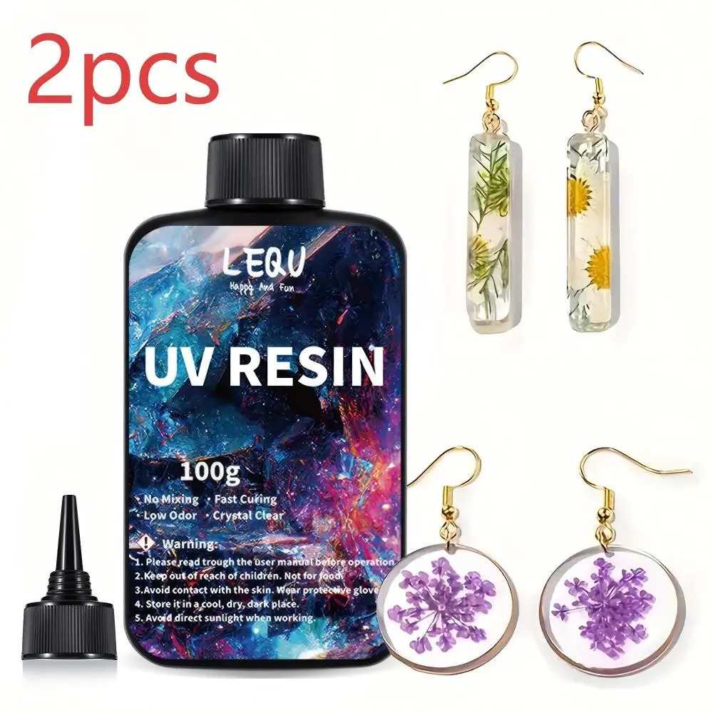 100g UV resin transparent hard - огляд і ціна Epoxy Uv Resin Kit