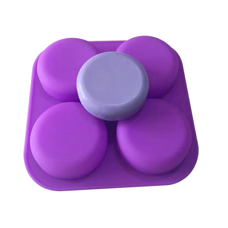 1-2 PCS 4 Cavity Reusable Roun - огляд і ціна Coaster Mold Round
