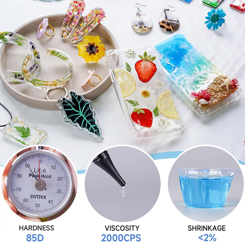 Upgraded UV Resin Hard Starter - огляд і ціна Epoxy Uv Resin Kit