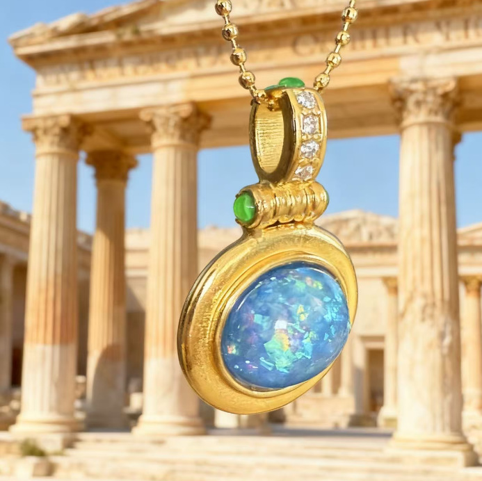 Vintage Ins Fashion Australian - огляд і ціна Bezels Set Pendant