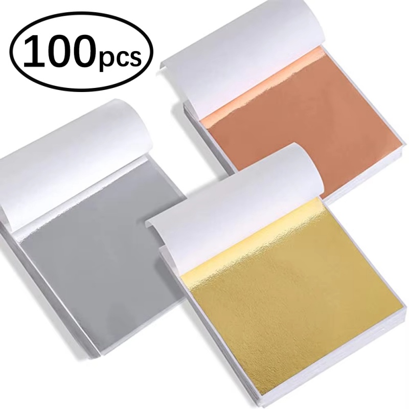 100pcs Imitation Gold Sliver C - огляд і ціна Gold Foil Flakes